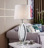 ZC121-ML9313 - Regency Decor: Sparkle Collection 1-Light Silver Finish Table Lamp