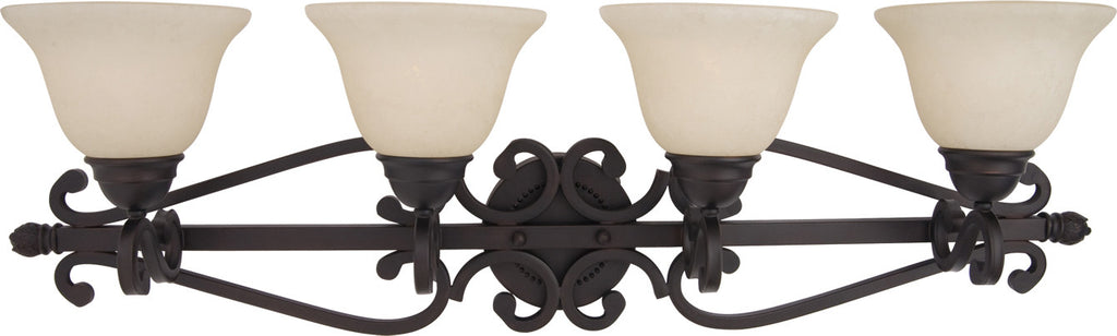 Manor 4-Light Bath Vanity Oil Rubbed Bronze - C157-12214FIOI