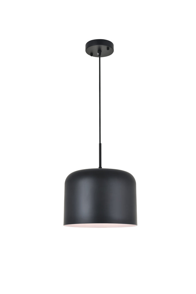 ZC121-LD4071D11BK - Living District: Etude 1 light Black Pendant