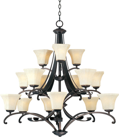 Oak Harbor 15-Light Chandelier Burnished - C157-21067FLRB