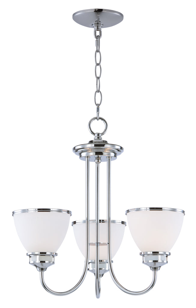 Novus 3-Light Chandelier Polished Chrome - C157-21584SWPC