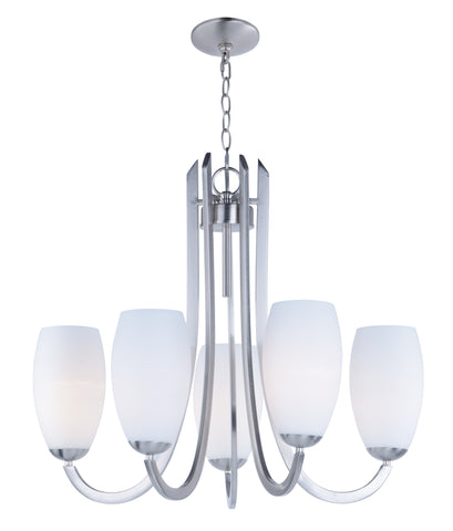 Taylor 5-Light Chandelier Satin Nickel - C157-21655SWSN