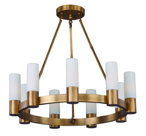 Contessa 9-Light Chandelier Natural Aged Brass - C157-22418SWNAB