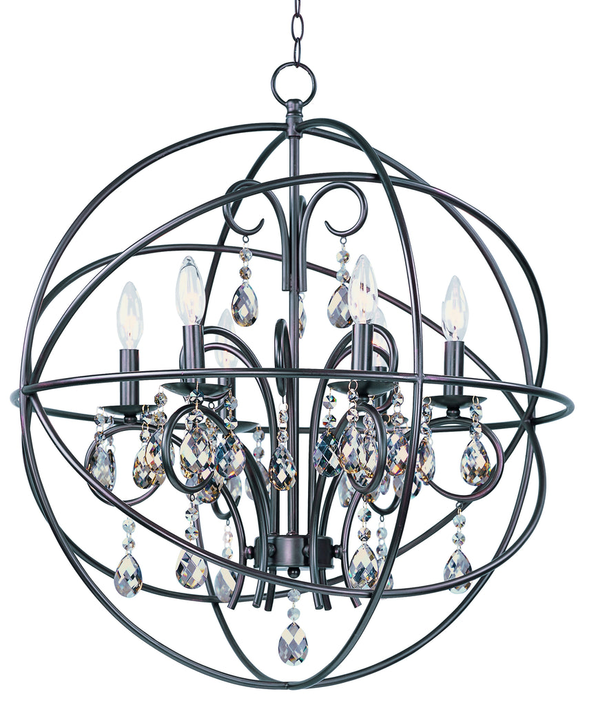 Orbit 6-Light Pendant Oil Rubbed Bronze - C157-25144OI