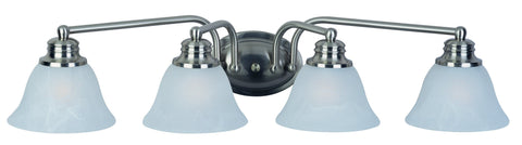 Malaga 4-Light Bath Vanity Satin Nickel - C157-2689FTSN