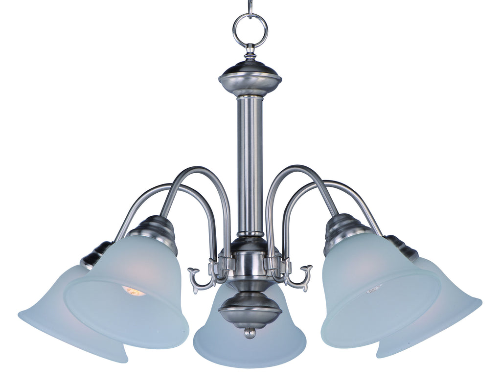 Malaga 5-Light Chandelier Satin Nickel - C157-2698FTSN