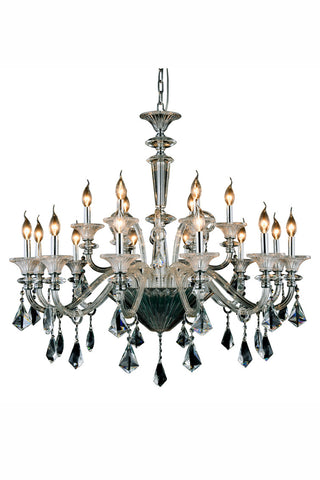 ZC121-7871G40C/RC - Regency Lighting: Aurora 18 light Chrome Chandelier Clear Royal Cut Crystal