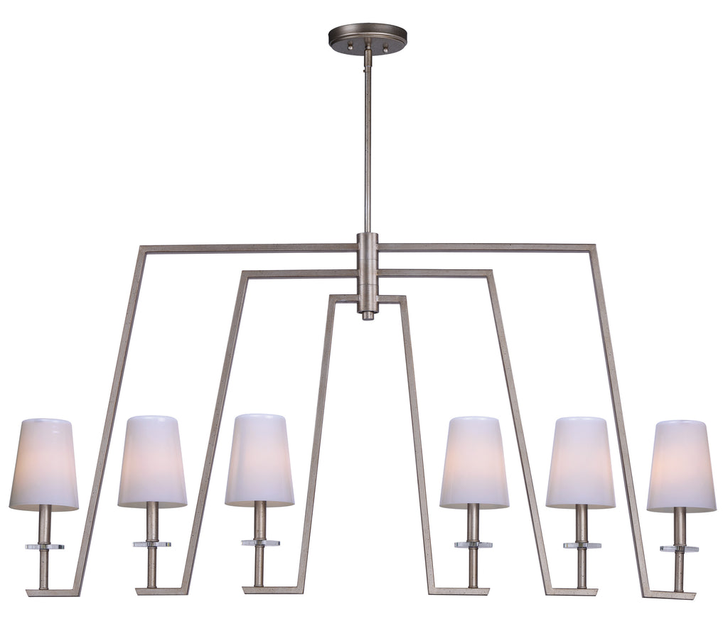 Swing 6-Light Chandelier Platinum Dusk - C157-30257WTPD