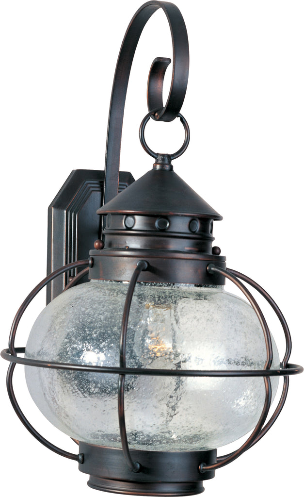 Portsmouth 1-Light Outdoor Wall Lantern Oil Rubbed Bronze - C157-30503CDOI