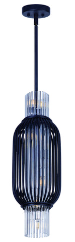 Aviary LED 8-Light Pendant Anthracite - C157-38383CLAR