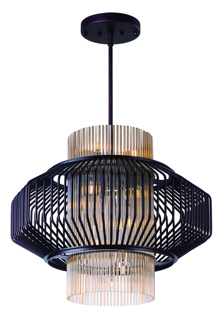 Aviary LED 13-Light Pendant Oil Rubbed Bronze - C157-38487CGOI