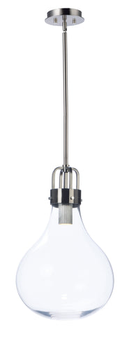 Kinetic LED 1-Light Large Pendant Dark Satin Nickel - C157-39699CLDSN