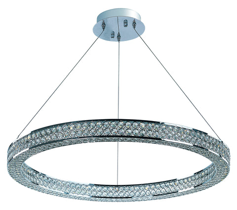 Eternity LED 30" Single Pendant Polished Chrome - C157-39773BCPC