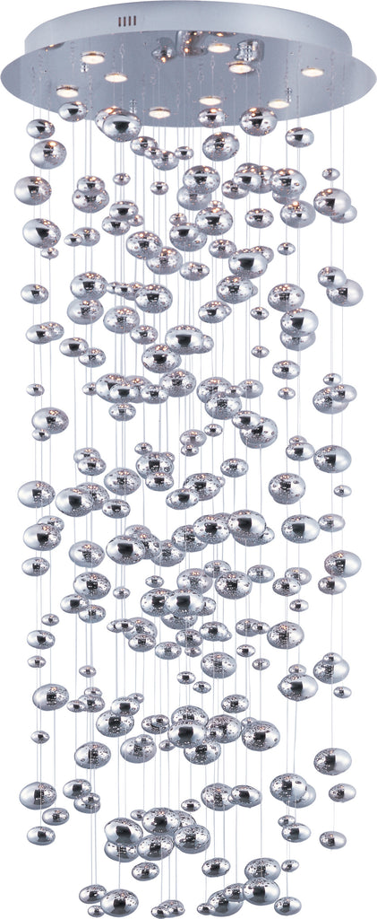 Dew 9-Light Chandelier Polished Chrome - C157-39855PCPC