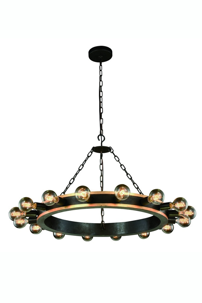 ZC121-1500D35VBGI - Urban Classic: Winston 16 light Golden Iron & Vintage Bronze
 Pendant