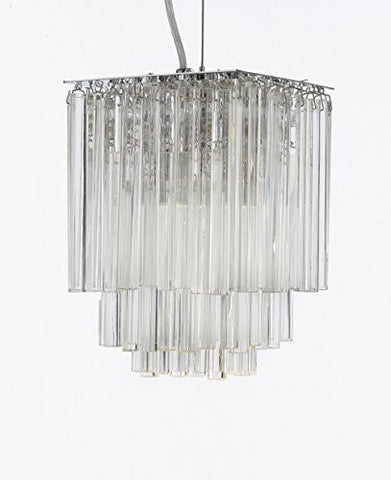 Modern Contemporary Empress Crystal (Tm) Pendant Chandelier Lighting H 9" X W 6" - G7-B28/483