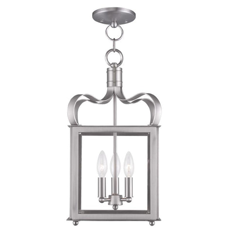 Livex Garfield 3 Light BN Chain Hang/Ceiling Mount - C185-4313-91