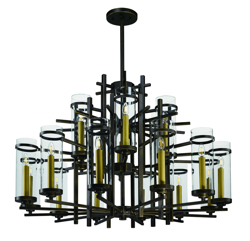 Midtown LED Pendant Gold Bronze - C157-43749CLGB