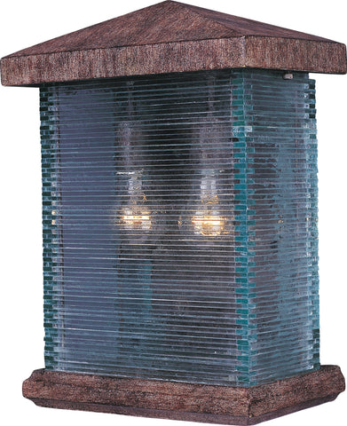 Triumph VX 2-Light Outdoor Wall Lantern Earth Tone - C157-48734CLET