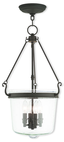 Livex Winchester 4 Light Bronze Pendant - C185-50496-07