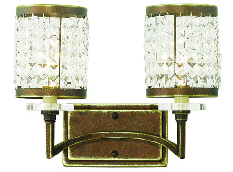 Livex Grammercy 2 Light Palacial Bronze Bath Light - C185-50562-64