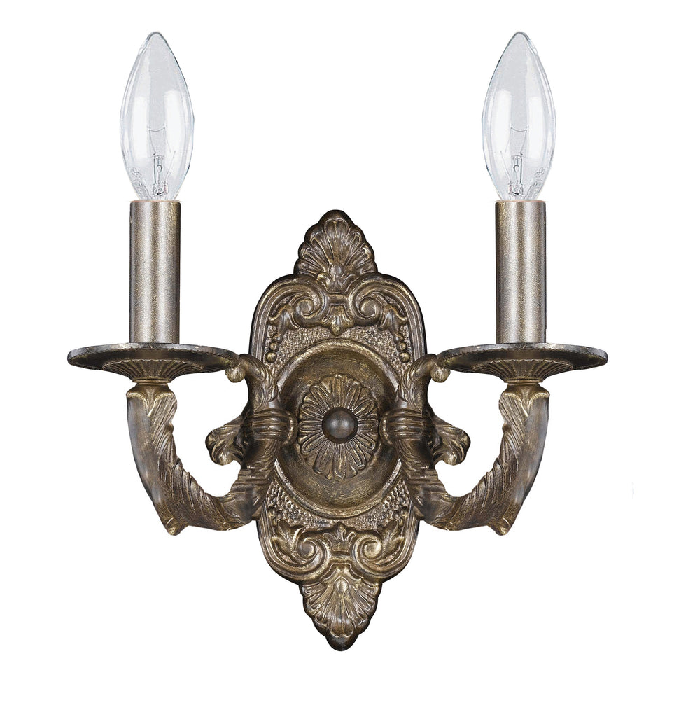 2 Light Venetian Bronze Youth Sconce - C193-5122-VB