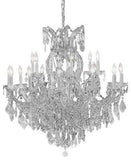 Set of 2-1 Chandelier Crystal Lighting Empress Crystal (TM) H38" W37" and 1 Large Foyer/Entryway Maria Theresa Empress Crystal (tm) Chandeliers Lighting! H 60" W 52" - CS/1/21510/15+1 + CS/B12/2756/36+1