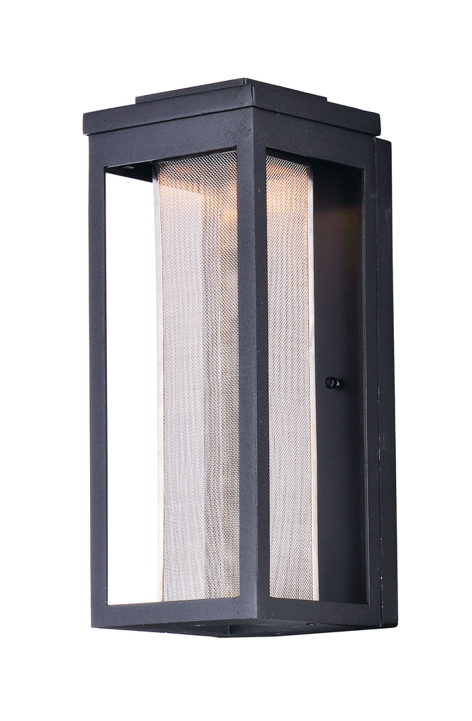 Salon LED 1-Light Outdoor Wall Black - C157-55904MSCBK