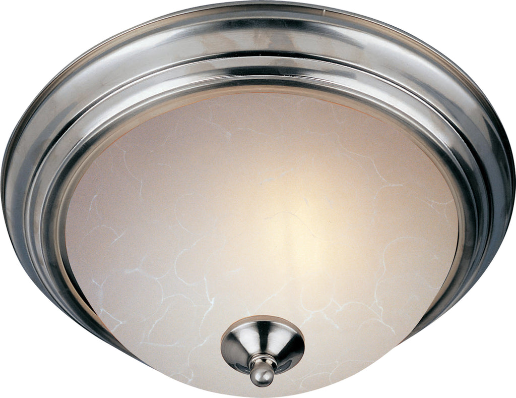 Essentials 3-Light Flush Mount Satin Nickel - C157-5842ICSN