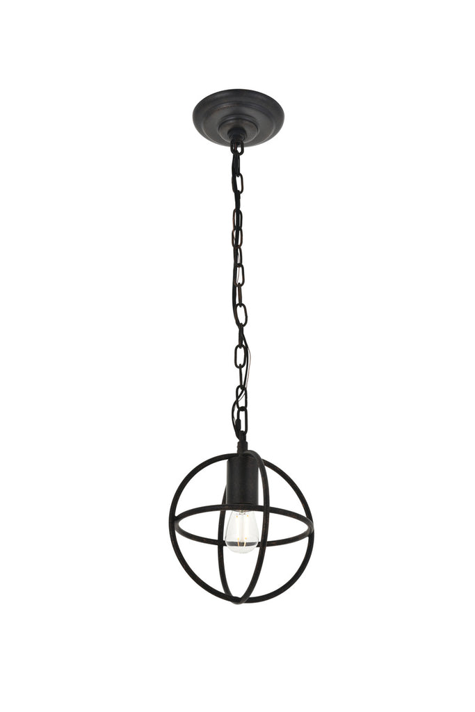 ZC121-LD4067D8DB - Living District: Octavia 1 light dark brown Pendant