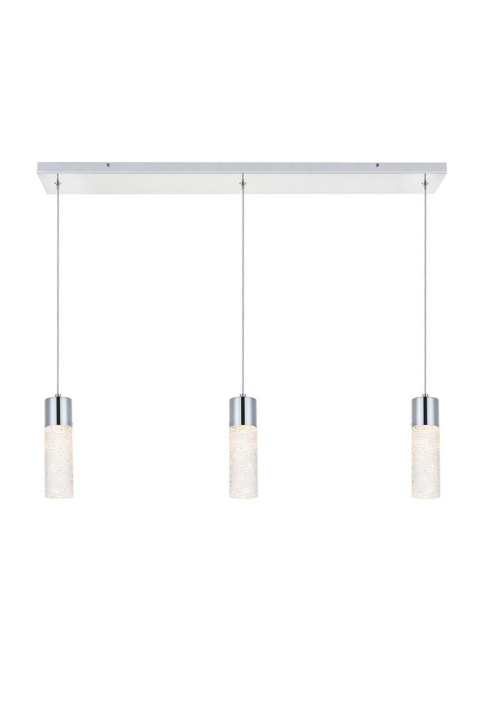 ZC121-5200D36C - Regency Lighting: Constellation 3 light Chrome LED Pendant