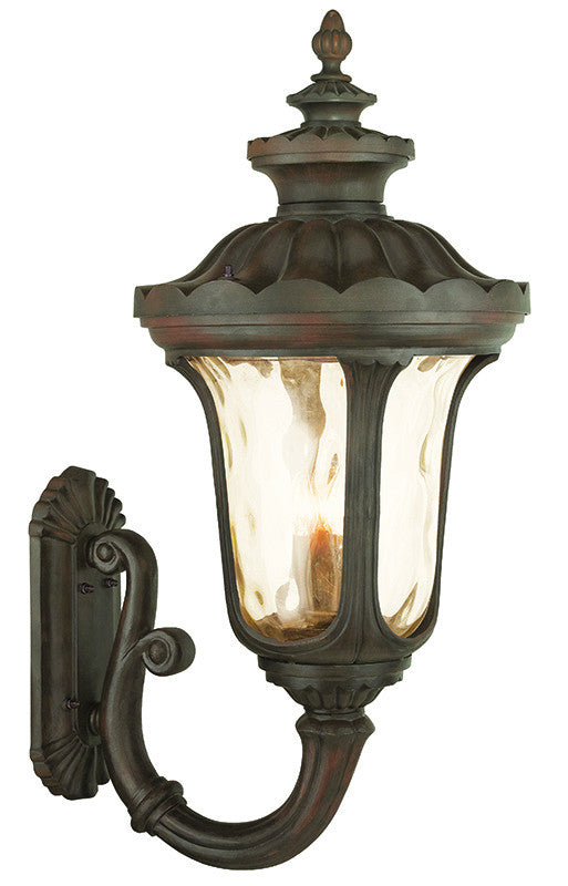 Livex Oxford 4 Light IB Outdoor Wall Lantern - C185-76701-58