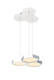 ZC121-5104D12C - Regency Lighting: Hampton LED light in Chrome Pendant