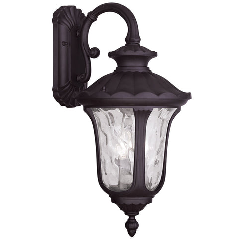 Livex Oxford 3 Light Bronze Outdoor Wall Lantern - C185-7857-07