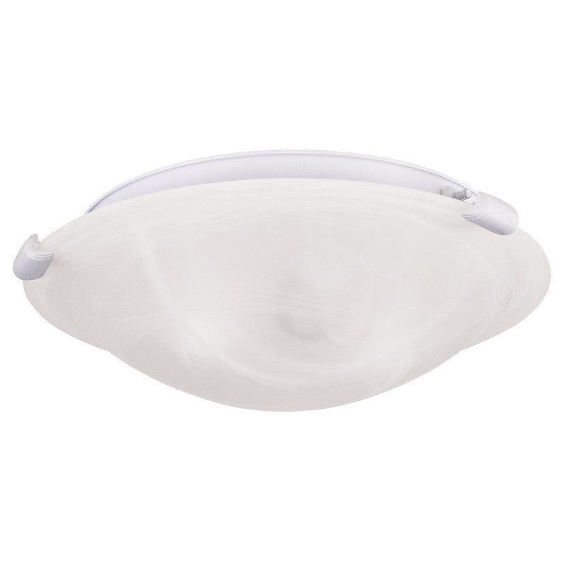 Livex Oasis 2 Light White Ceiling Mount - C185-8010-03