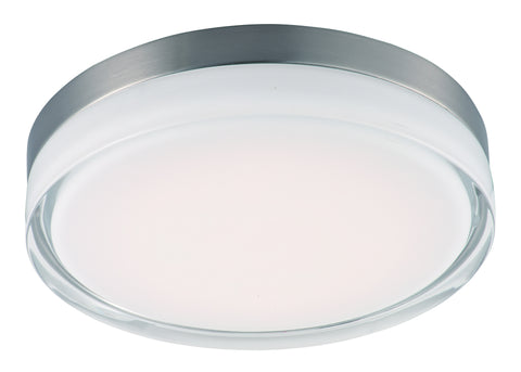 Illuminaire LED Flush Mount Satin Nickel - C157-87634CLWTSN