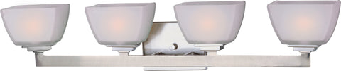 Angle 4-Light Bath Vanity Satin Nickel - C157-9034SWSN