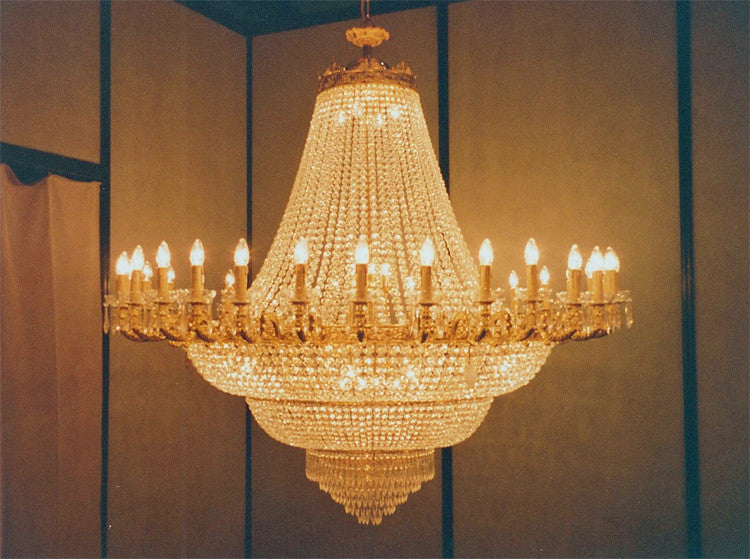 YH905-959/40 EMPIRE CRYSTAL CHANDELIER