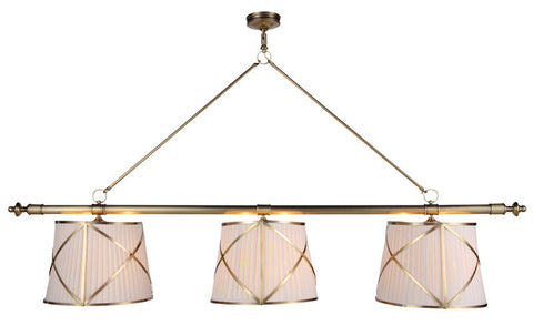 C121-1408G75BB By Elegant Lighting - Fairmount Collection Burnished Brass Finish 6 Lights Pendant lamp