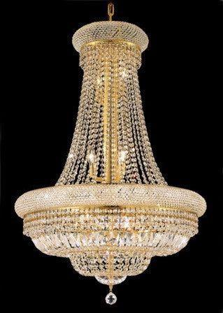 C121-1803D28G By Regency Lighting-Primo Collection Gold Finish 14 Lights Chandelier