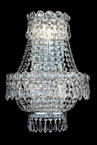 ZC121-V1900W12SC/RC By Elegant Lighting Century Collection 3 Light Chandeliers Chrome Finish