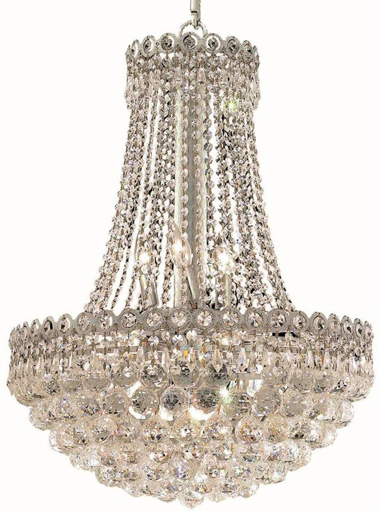 ZC121-1901D20C/EC By Regency Lighting - Century Collection Chrome Finish 12 Lights Dining Room