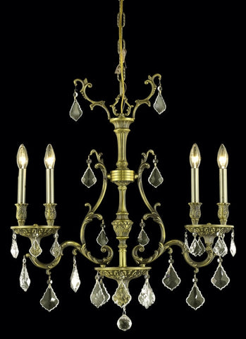 C121-9604D26AB-GS/RC By Elegant Lighting Monarch Collection 4 Light Wall Sconces Antique Bronze Finish