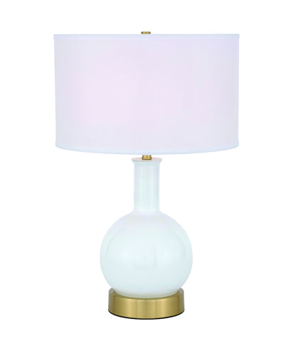 ZC121-TL3041BR - Regency Decor: Cory 1 light Brass Table Lamp