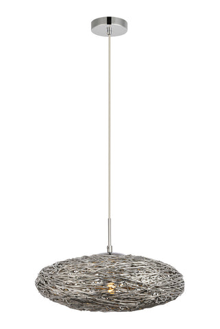 ZC121-LDPD2065 - Living District: Lilou Collection Pendant D16.1 H7.1 Lt:1 Chrome Finish