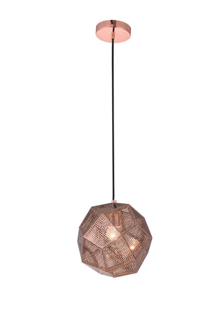 ZC121-PD2049 - Urban Classic: Kronos 1 Light Copper Pendant