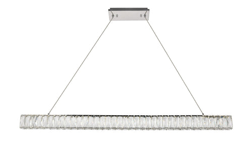 ZC121-3502D47C - Regency Lighting: Monroe Integrated LED chip light Chrome Chandelier Clear Royal Cut Crystal