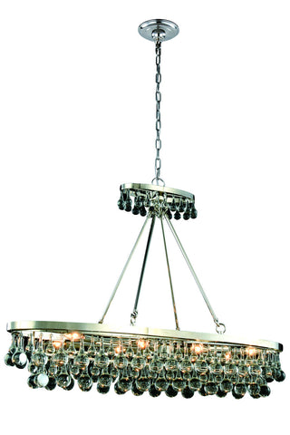 ZC121-1509G44PN - Urban Classic: Bettina 8 light Polished Nickel Pendant Clear Royal Cut Crystal